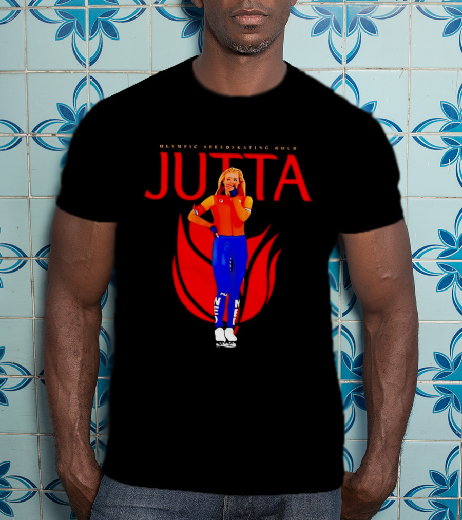 Jutta Leerdam Olympic Speedskating Gold Victory Moment T-Shirt