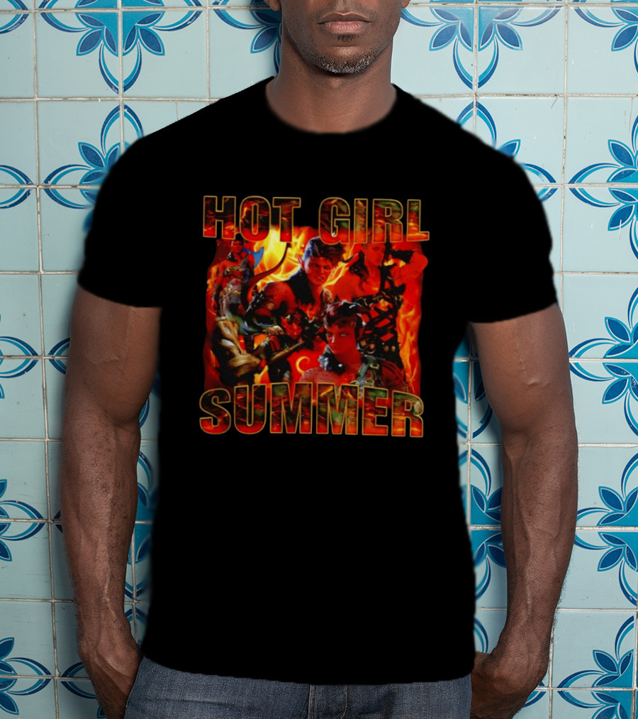 Karlach Hot Girl Summer Fiery Fantasy Adventure T-Shirt