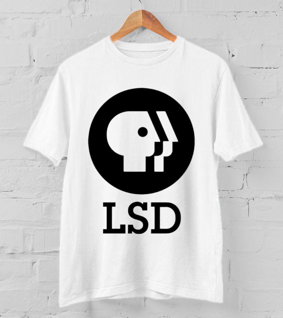Dave Landau Wears LSD PBS T-Shirt