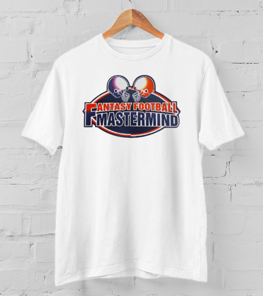 Fantasy Football Mastermind Helmet Faceoff NFL T-Shirt
