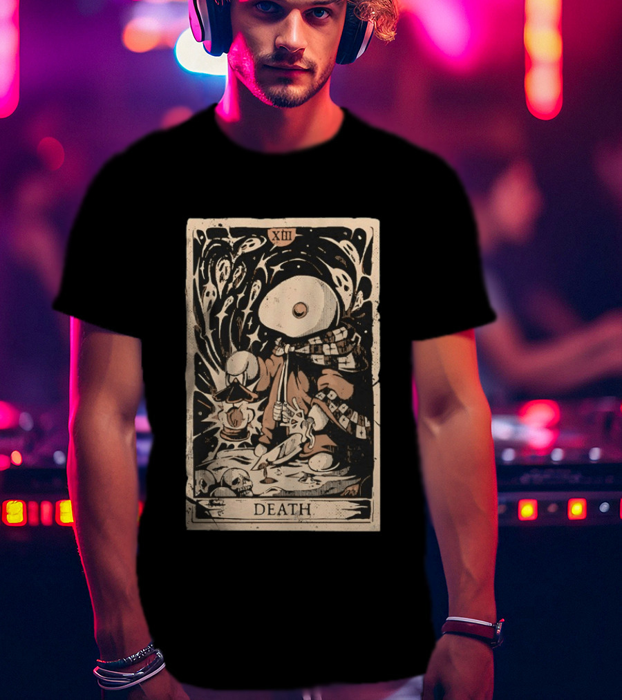 Tonberry King Final Fantasy Death Reaper Tarot Card XIII T-Shirt