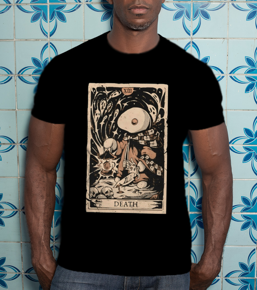 Tonberry King Final Fantasy Death Reaper Tarot Card XIII T-Shirt
