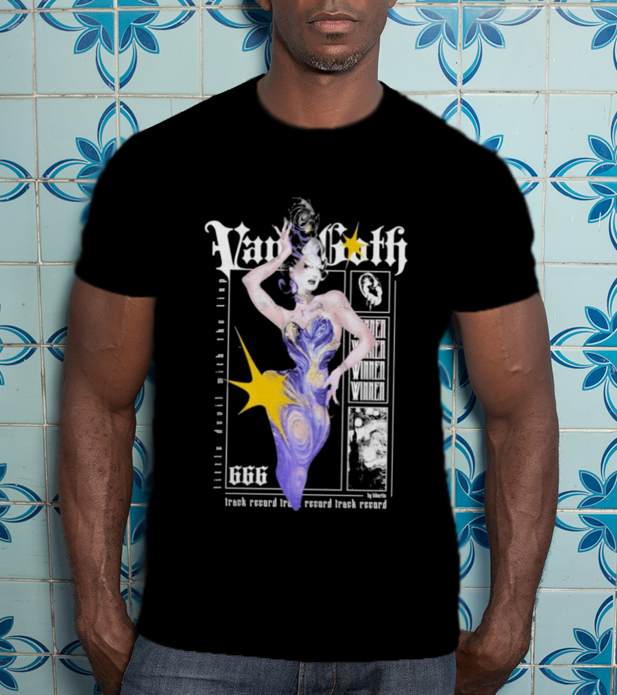 Van Goth Crowned Queen Touch Crown Take The Ring Magic Mão 666 T-Shirt