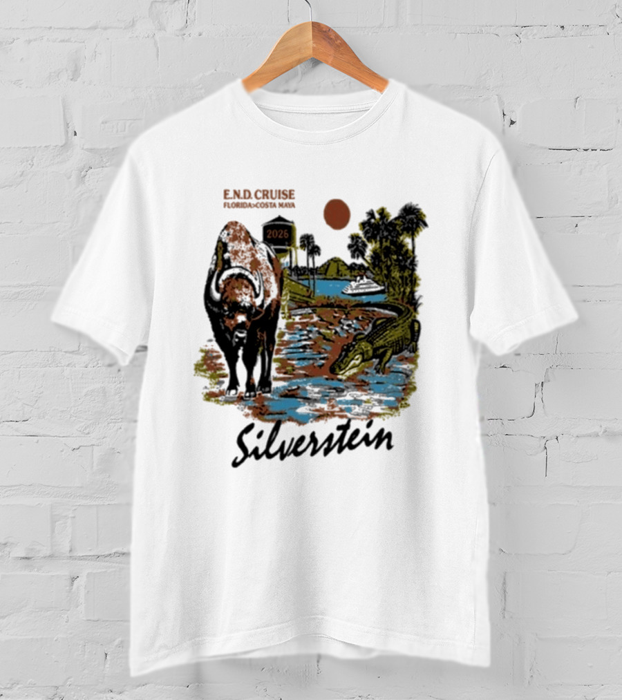 Silverstein Buffalo E.M.B. Cruise Florida Everglade 2026 Souvenir T-Shirt