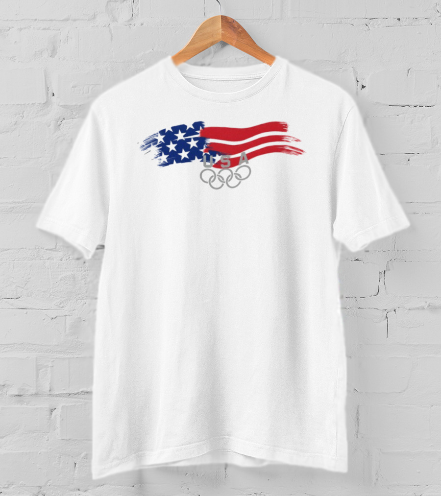 USA 2026 Winter Olympics Stars And Stripes T-Shirt