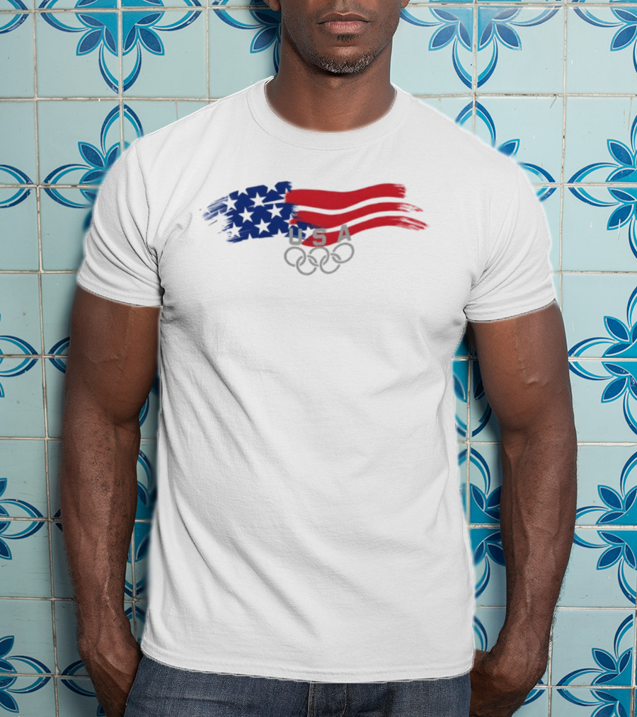 USA 2026 Winter Olympics Stars And Stripes T-Shirt