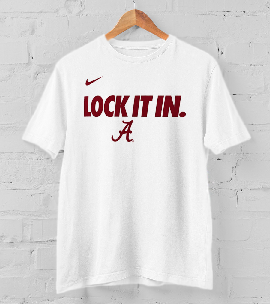 Nike Alabama Crimson Tide Lock It In 2026 WCC T-Shirt