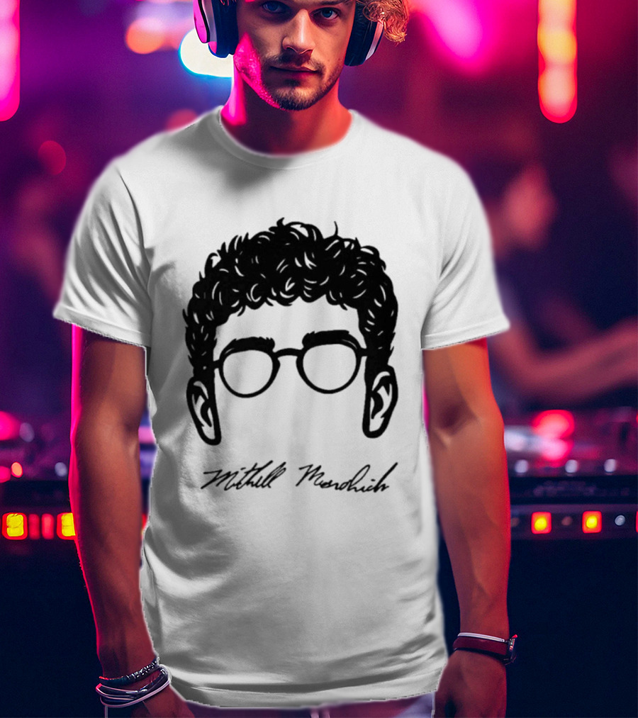 Mitchell Mesenbrink Glasses Hair Silhouette Cael Sanderson T-Shirt