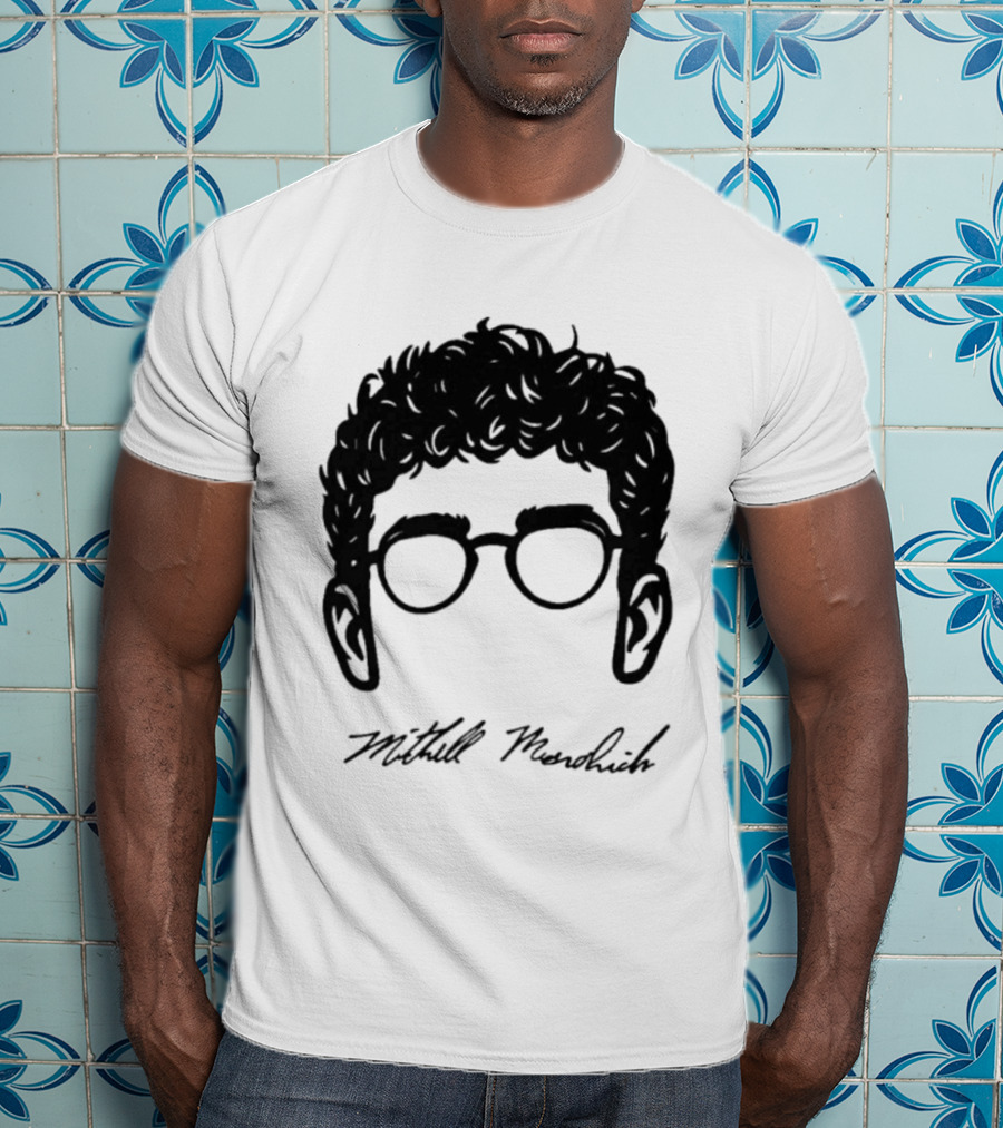Mitchell Mesenbrink Glasses Hair Silhouette Cael Sanderson T-Shirt