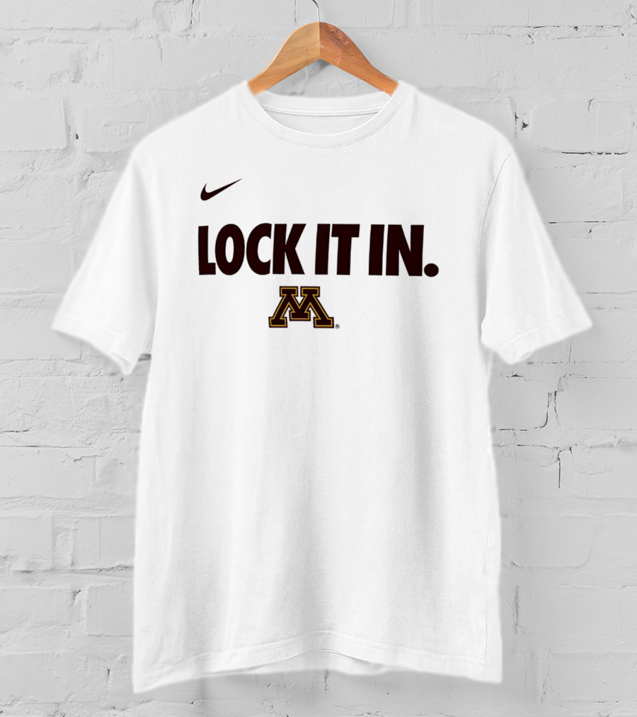 Nike Minnesota Golden Gophers Lock It In M WCC 2026 T-Shirt