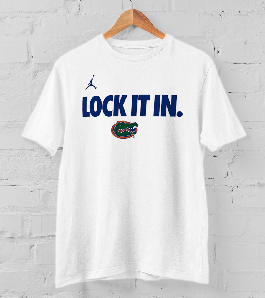 Florida Gators Lock It In Nike Jordan Brand T-Shirt