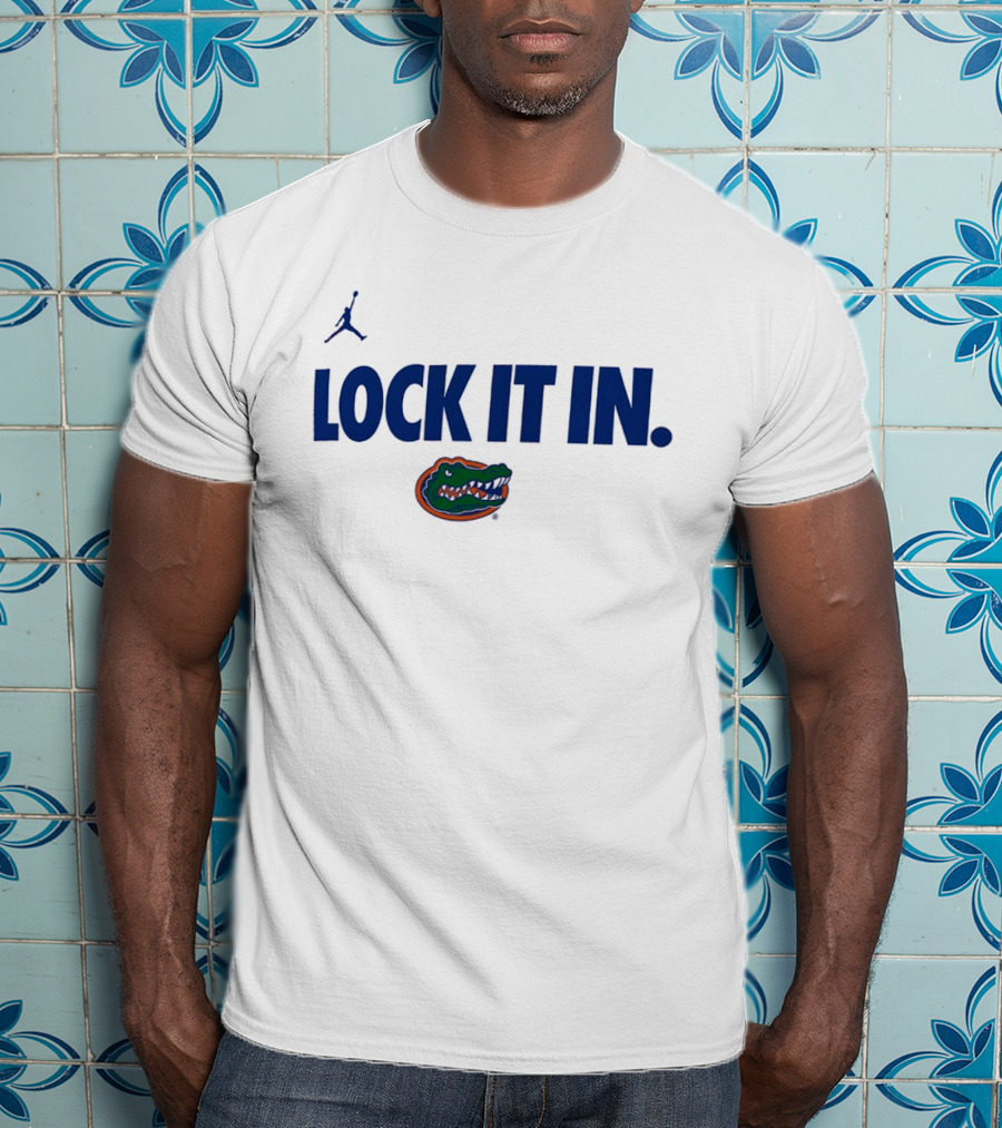 Florida Gators Lock It In Nike Jordan Brand T-Shirt