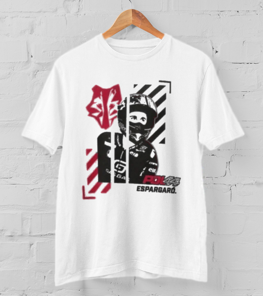Gasgas Pol Espargaro Motorcycle Racing Graphic Red Wolf T-Shirt