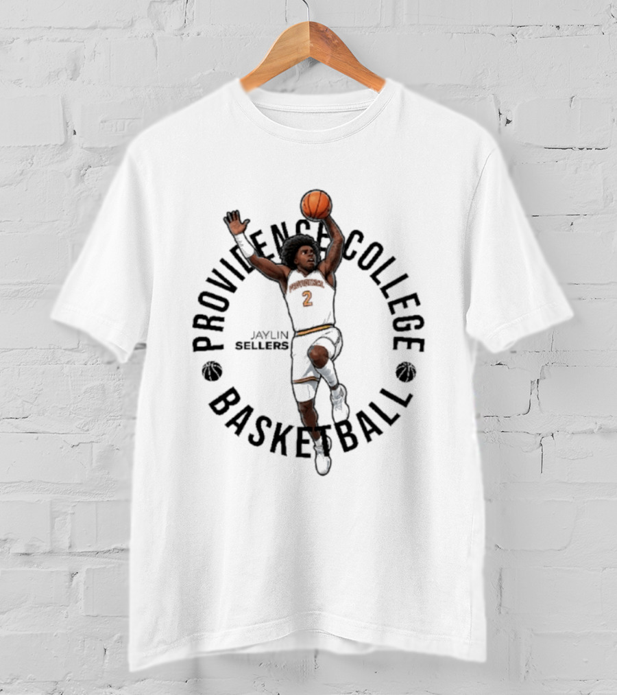 Providence College Basketball Jaylin Sellers Replica T-Shirt