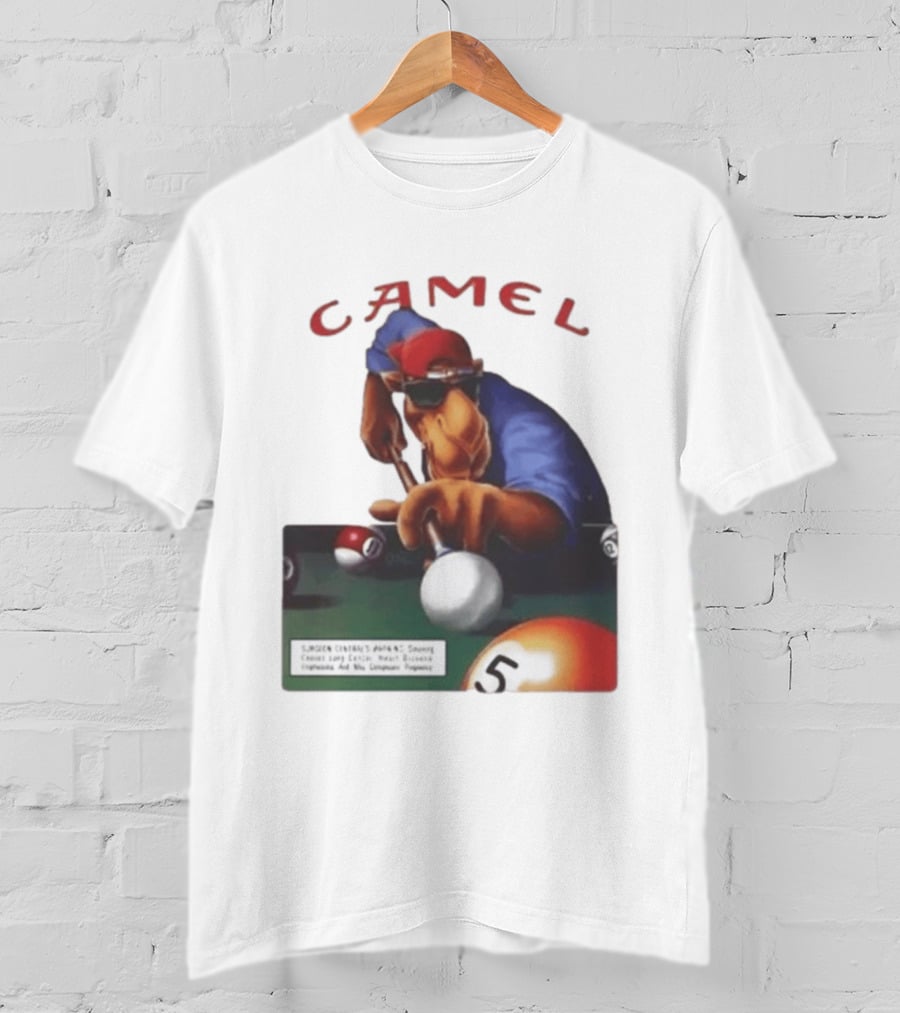 Camel 75th Birthday Joe Pool Player T-Shirt