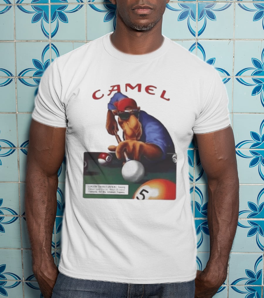 Camel 75th Birthday Joe Pool Player T-Shirt