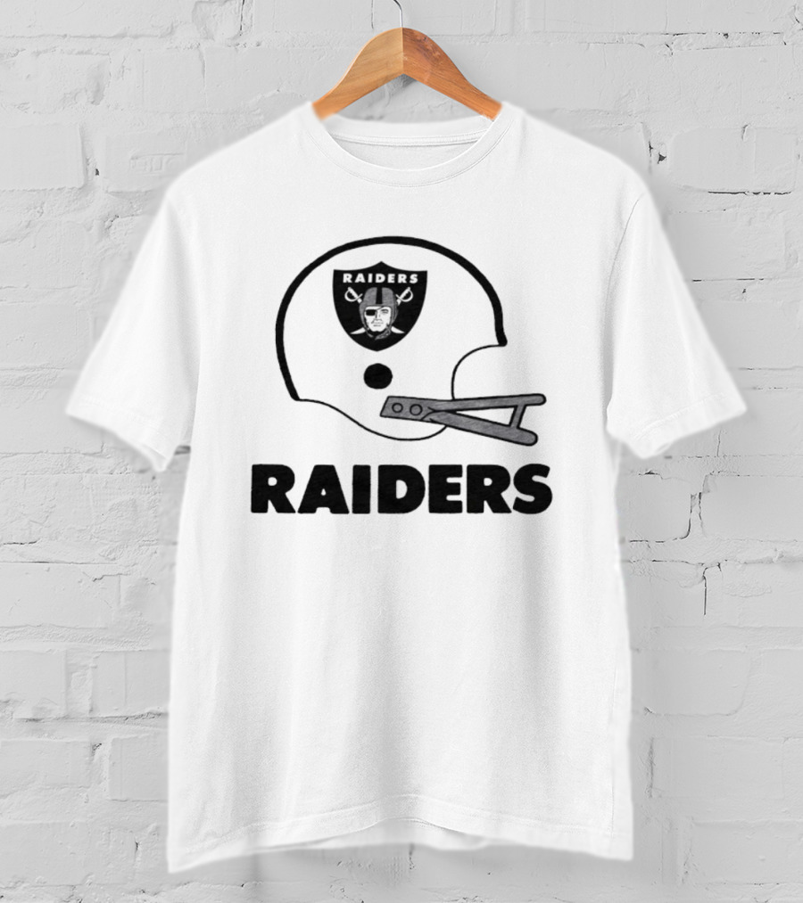 Raiders Football Helmet T-Shirt