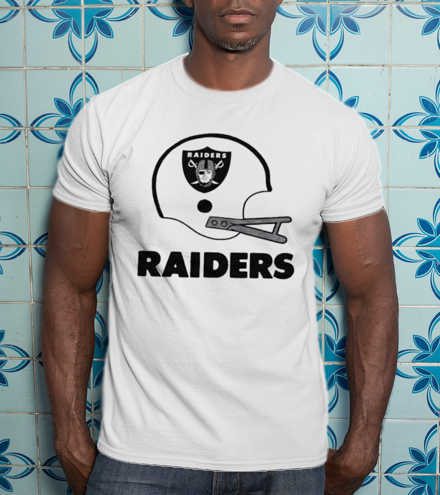 Raiders Football Helmet T-Shirt