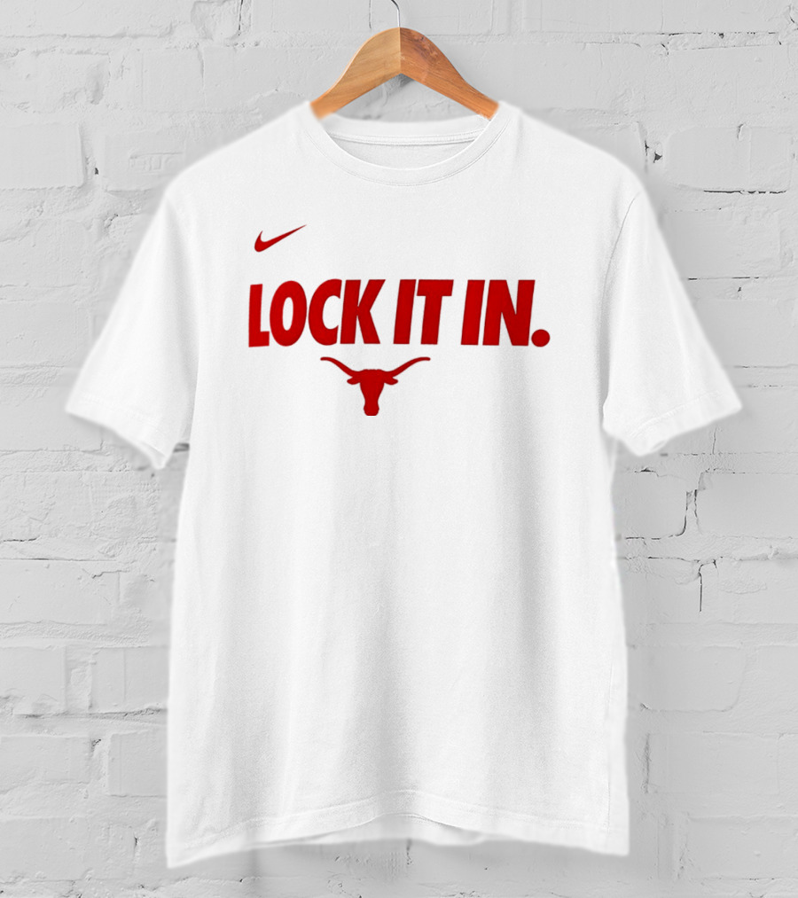 Texas Longhorns Lock It In Nike 2026 T-Shirt
