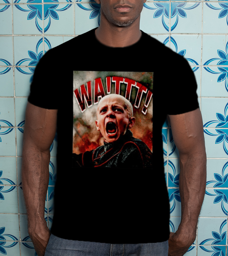 WAIT Aegon Egg Targaryen Meme Reaction T-Shirt