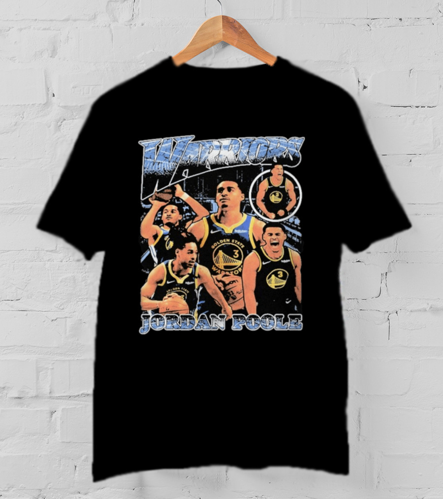 Warriors Golden State Jordan Poole NBA Basketball Player T-Shirt