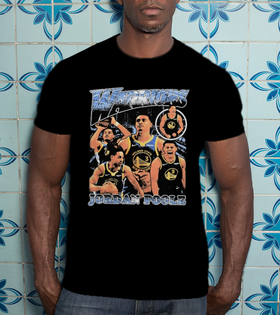 Warriors Golden State Jordan Poole NBA Basketball Player T-Shirt