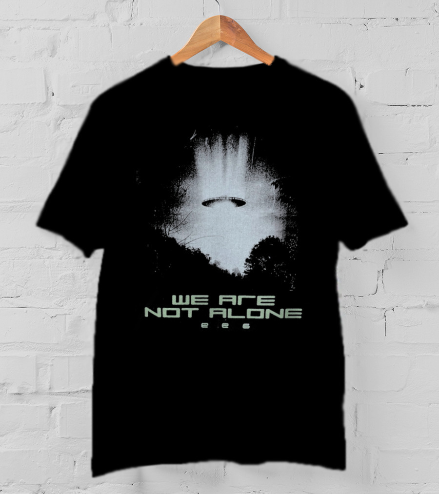 We Are Not Alone Alien Knit 1886 T-Shirt