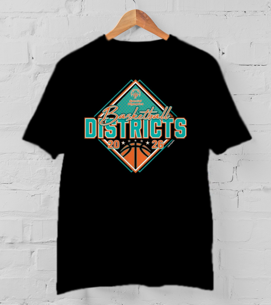 Special Olympics 2026 Basketball Districts T-Shirt