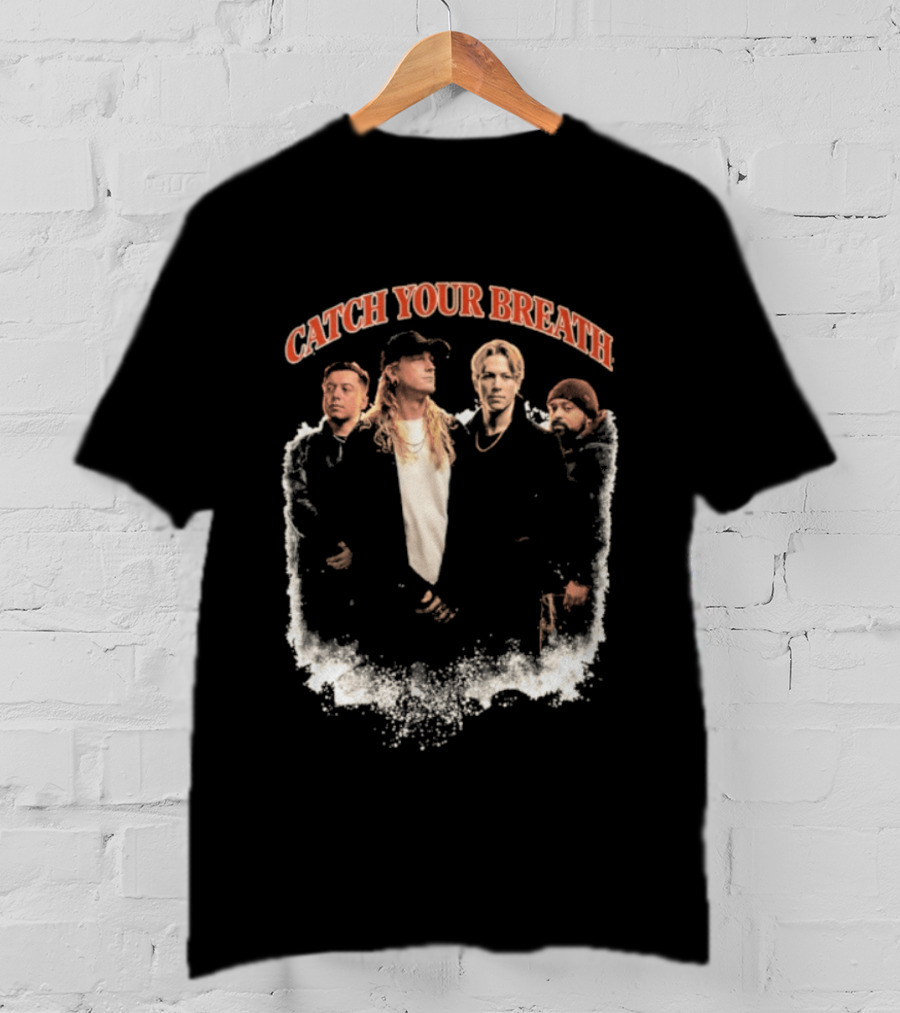 Catch Your Breath Vintage 90s Band Aesthetic T-Shirt
