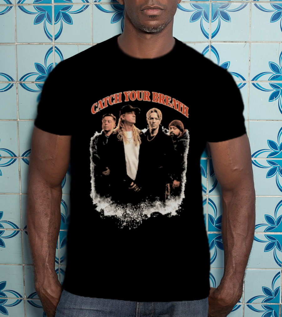 Catch Your Breath Vintage 90s Band Aesthetic T-Shirt