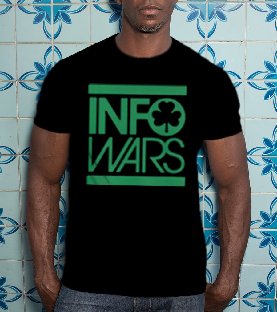 Infowars Shamrock St Patrick's Day T-Shirt