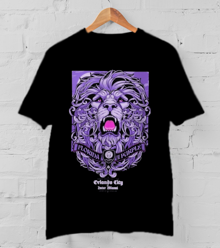 Florida Is Purple Orlando City Inter Miami 2026 T-Shirt