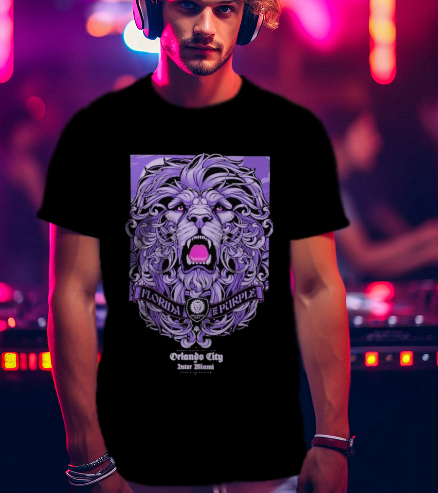 Florida Is Purple Orlando City Inter Miami 2026 T-Shirt