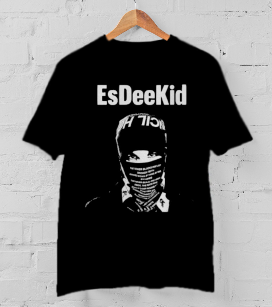 Rebel EsDeeKid Masked Face Concept T-Shirt