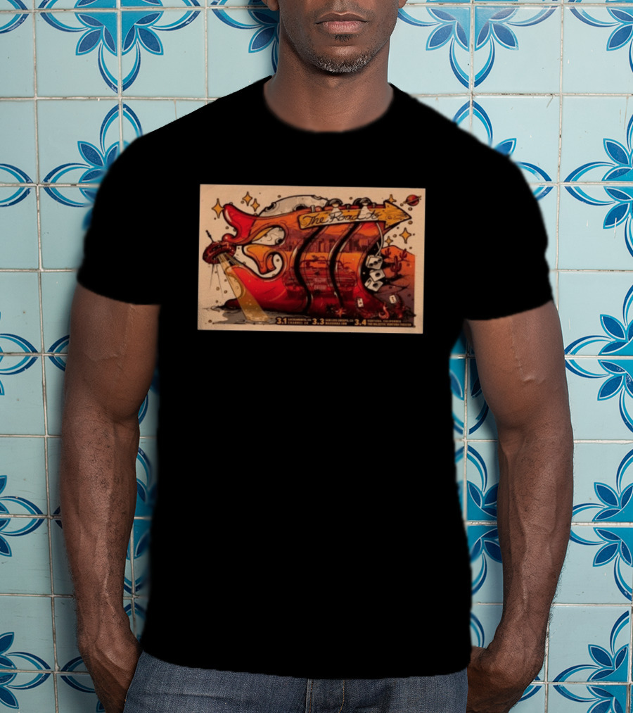 The Road To 311 March 4 2026 Majestic Ventura Theater Ventura California Dice UFO Desert Scene Sacramento Chico Santa Cruz Santa Ana T-Shirt