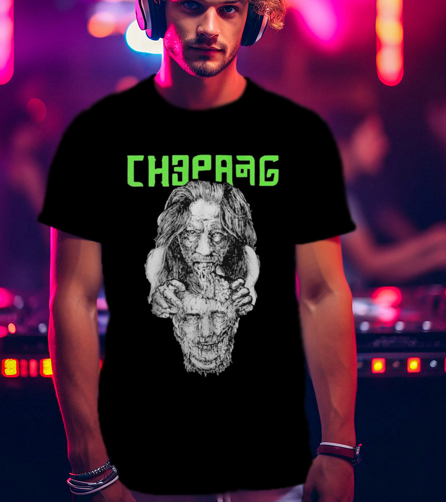 Chepang Chepang Horror Face T-Shirt