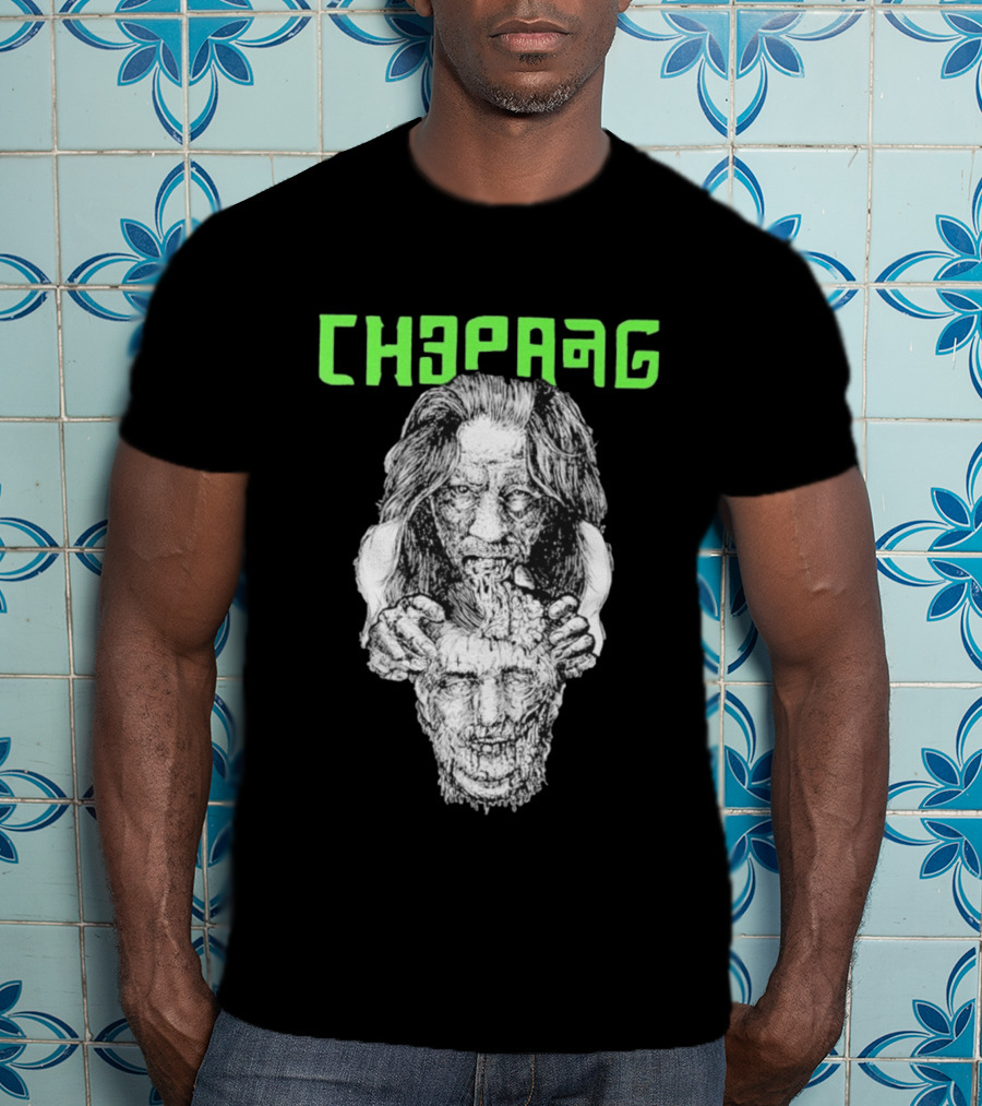 Chepang Chepang Horror Face T-Shirt