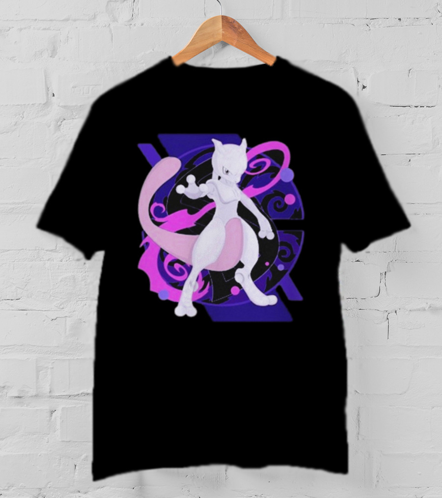 Mewtwo Pokemon Go Fest 2026 Psychedelic T-Shirt