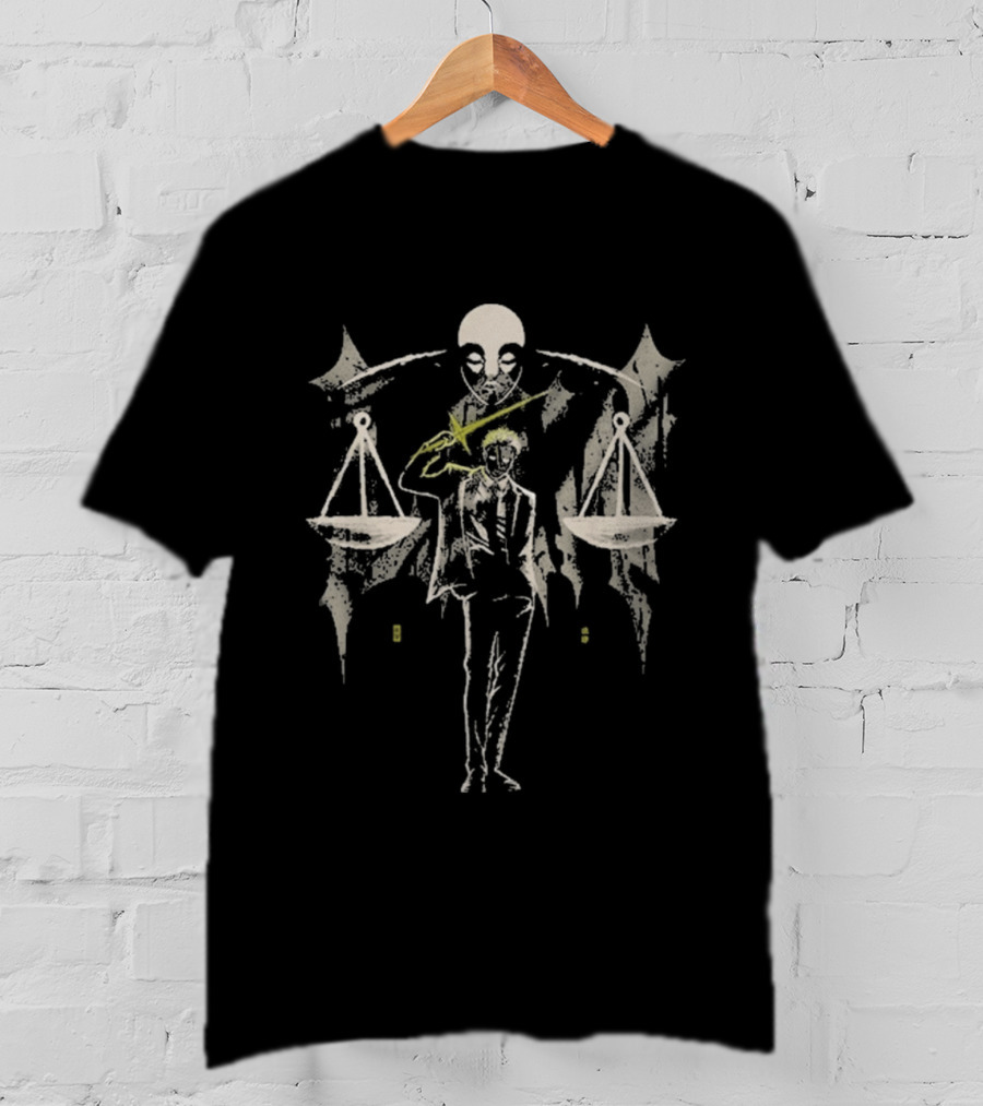 Higuruma Aesthetics Scales Of Justice Verdict T-Shirt