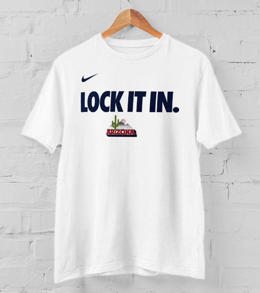Nike Lock It In Arizona Wildcats WCC 2026 Cactus T-Shirt