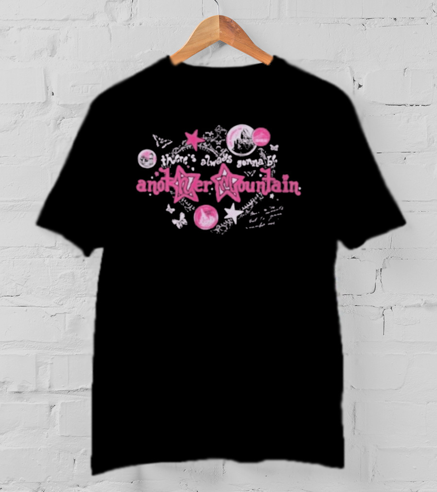 Another Mountain Star Pink Moon T-Shirt