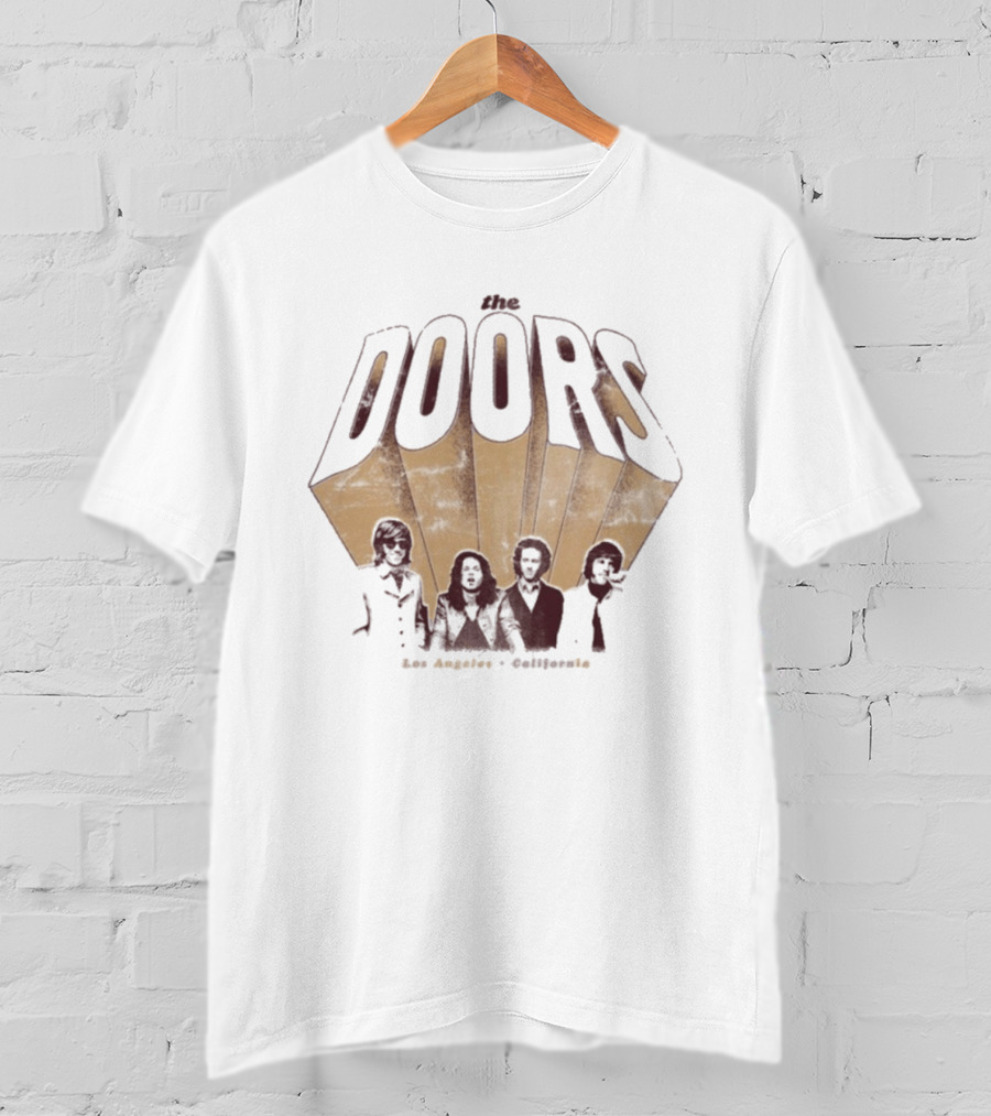 The Doors Los Angeles California Festival Vintage Band T-Shirt