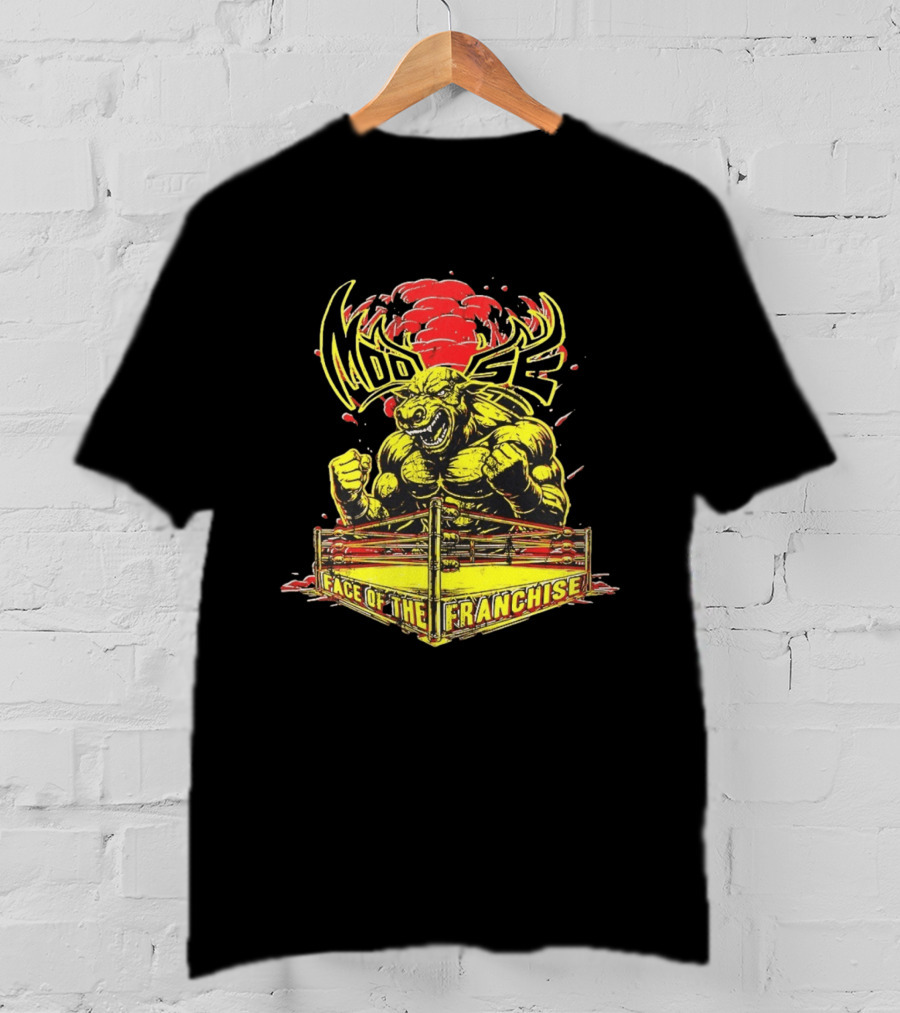 Moose Rage Face Of The Franchise Wrestling Ring T-Shirt