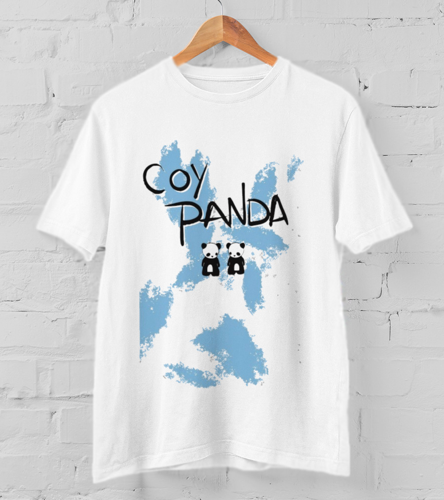 Coy Panda Chaos Like It's Paint T-Shirt