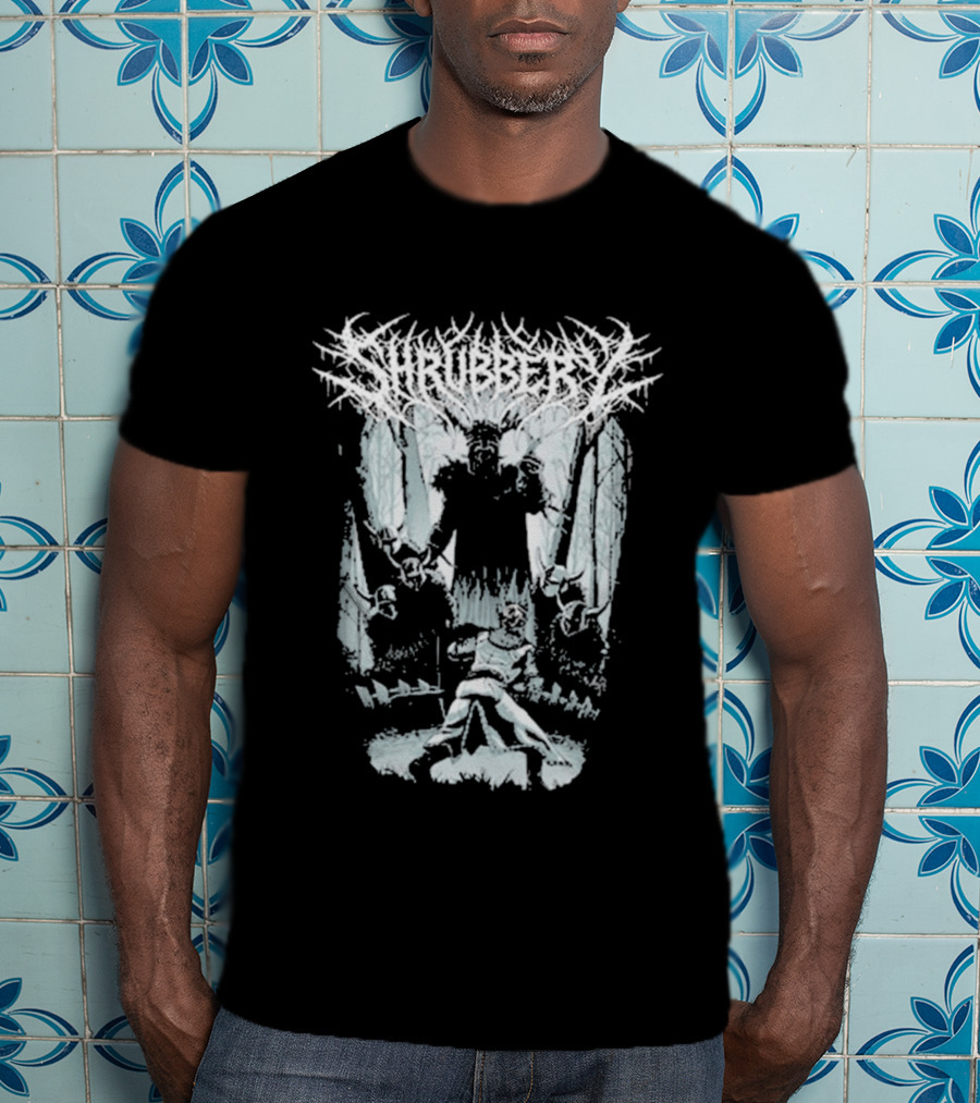 Nakatomi Inc Shrubbery Band Medieval Gothic T-Shirt