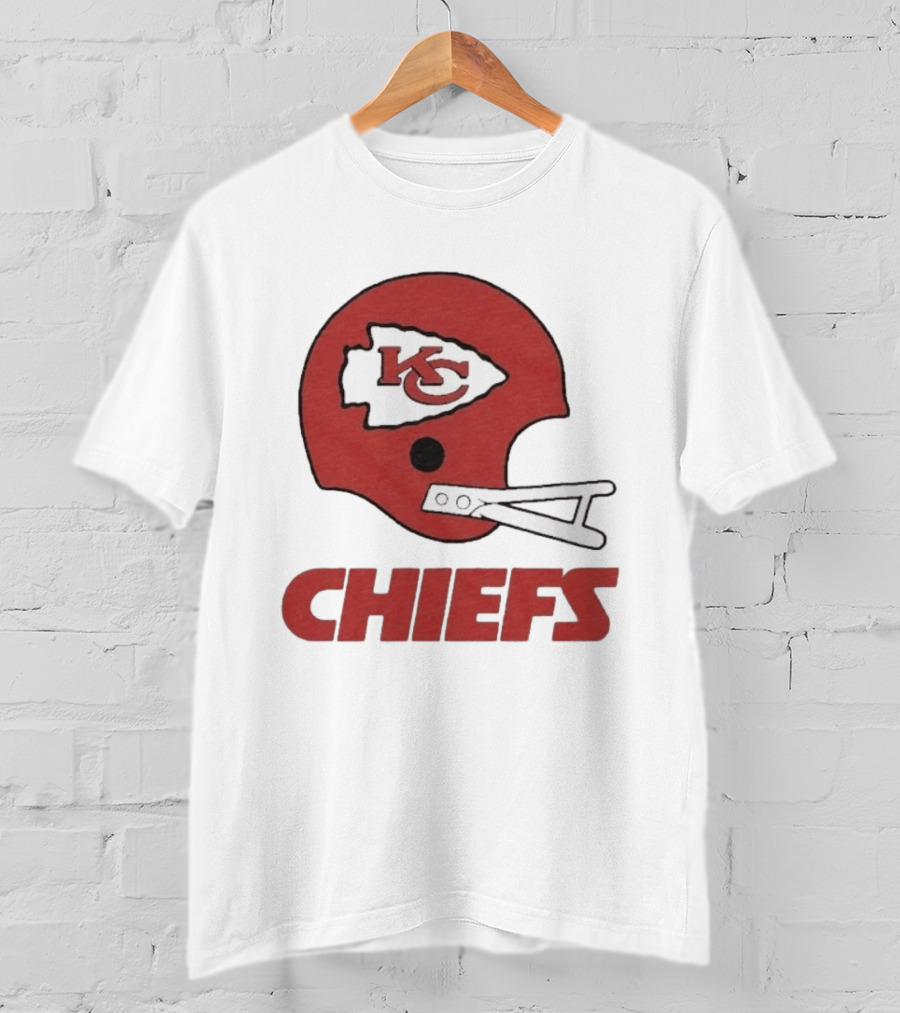 Kansas City Chiefs KC Helmet Logo Chiefs T-Shirt