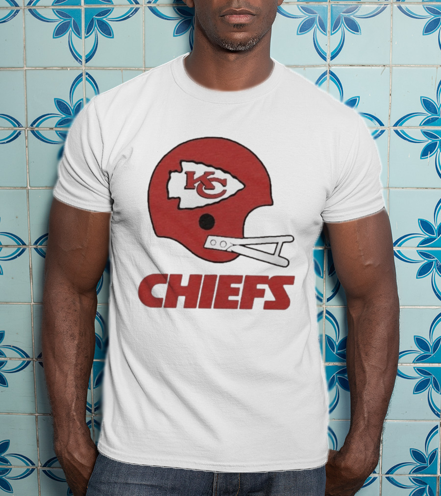 Kansas City Chiefs KC Helmet Logo Chiefs T-Shirt
