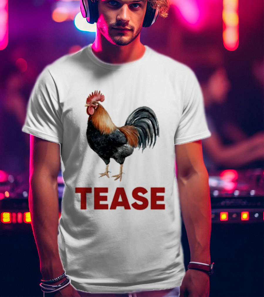 Miki Izumi Tease Rooster Chicken T-Shirt