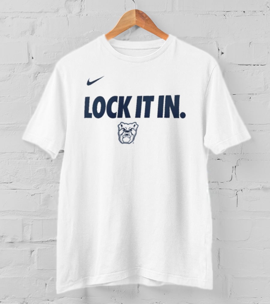 Nike Butler Bulldogs Lock It In Bulldogs T-Shirt