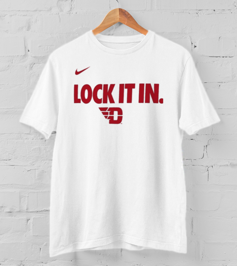 Nike Lock It In Dayton Flyers T-Shirt